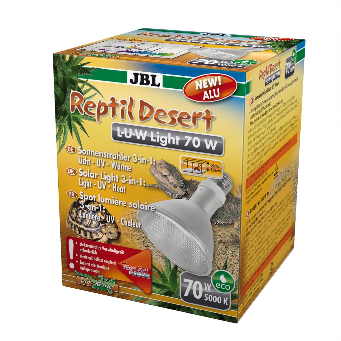 JBL ReptilDesert L-U-W Light 70W