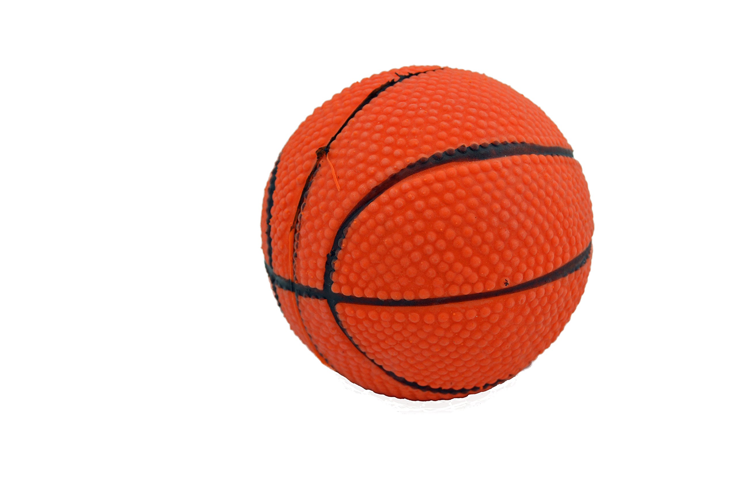 Latex Basketball Dog Toy 3 inch