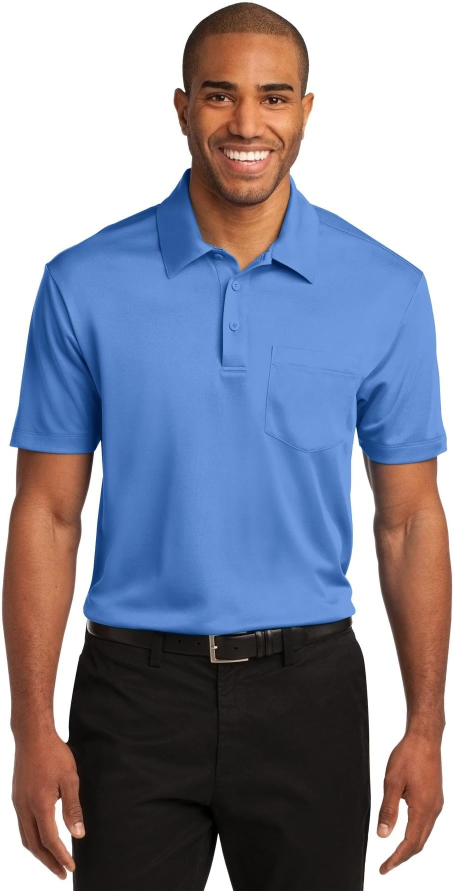 Port Authority Silk Touch Performance Pocket Polo