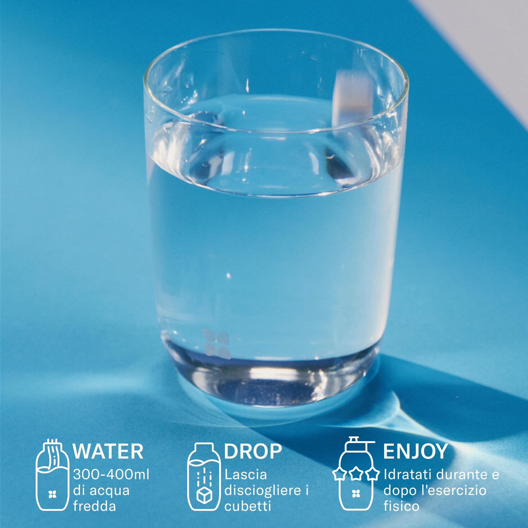 waterdrop® x SILA, Novak Djokovic - bevanda sportiva, elettroliti e vitamine, bevanda elettrolitica senza zucchero, rapida idratazione, 36 porzioni di polvere elettrolitica, 18 litri