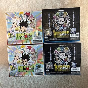 SALE! セット販売 ハンターハンター すわらせ隊 14体 シールウエハース Amazon.co.jp: ハンターハンター シールウエハース 4箱セット : 食品