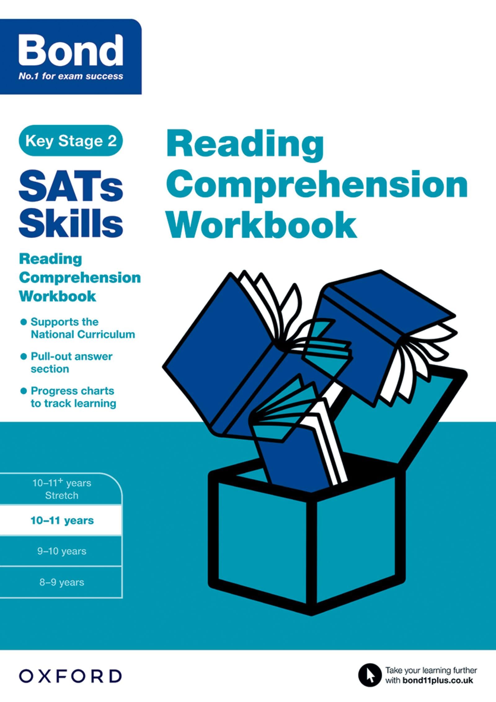 Bond SATs Skills: Reading Comprehension Workbook 10-11 Years Paperback – 2 Mar. 2017