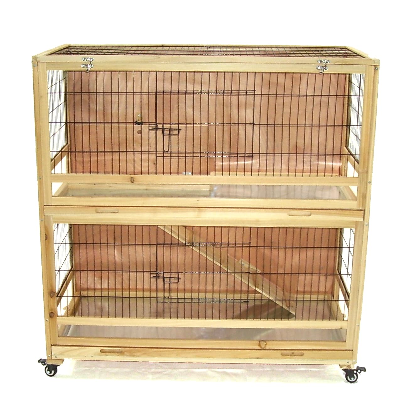 Hasenstall Kaninchenstall XXL Kleintierstall Kaninchenkäfig Hasenvilla 56616 AWZ