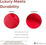 Showroom Reveal Car Cover – Luxury Unveiling & Presentation Cover with Premium Fabric and Soft Fleecy Underside for Dealerships, Auto Shows & Events (Black, Large 700cm Long x 475cm Wide)