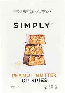 Simply Gum Dark Chocolate Peanut Butter Crispies, 4.7 OZ