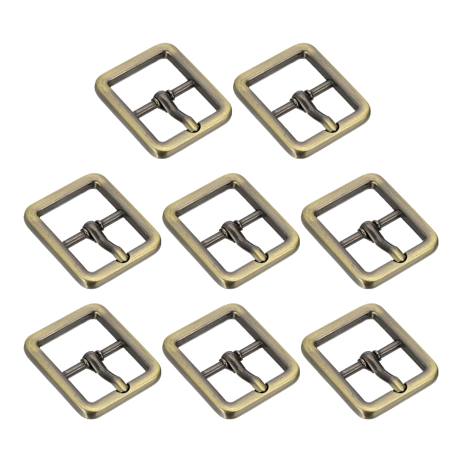Boucle à broche unique uxcell en métal robuste pour sangle cuir