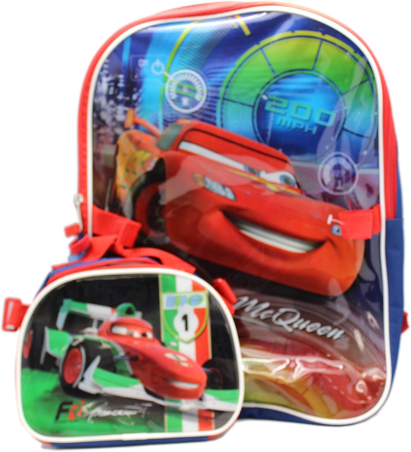 disney lightning mcqueen backpack