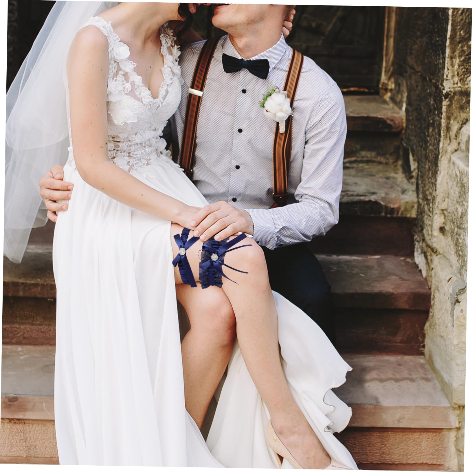 10stücke Hochzeitsstrumpfbänder Aus Spitze Für Braut Elegante Damen-beinhalter Für Hochzeiten Cosplay Und Besondere Anlässe Leicht Und Bequem