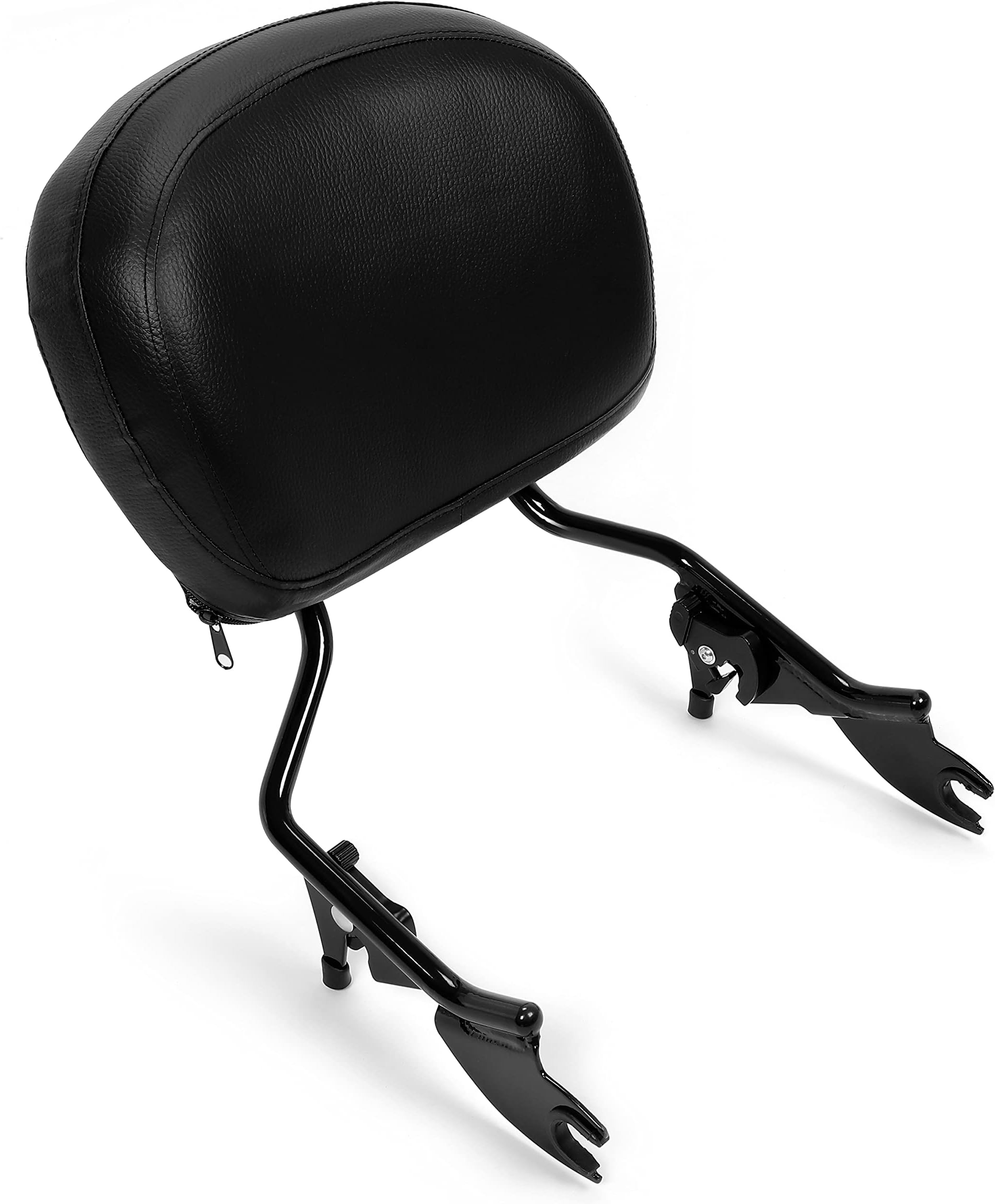 TCMT Adjustable Sissy Bar Passenger Backrest W/Pad Fits For Harley Touring Road King