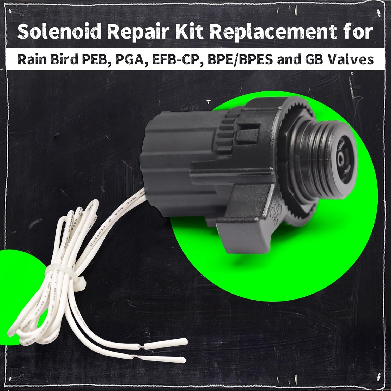 236239 Solenoid Repair Kit Replacement for rain Bird SOLASSG4 Sprinkler System PEB PGA EFB-CP BPE BPES and GB Valves