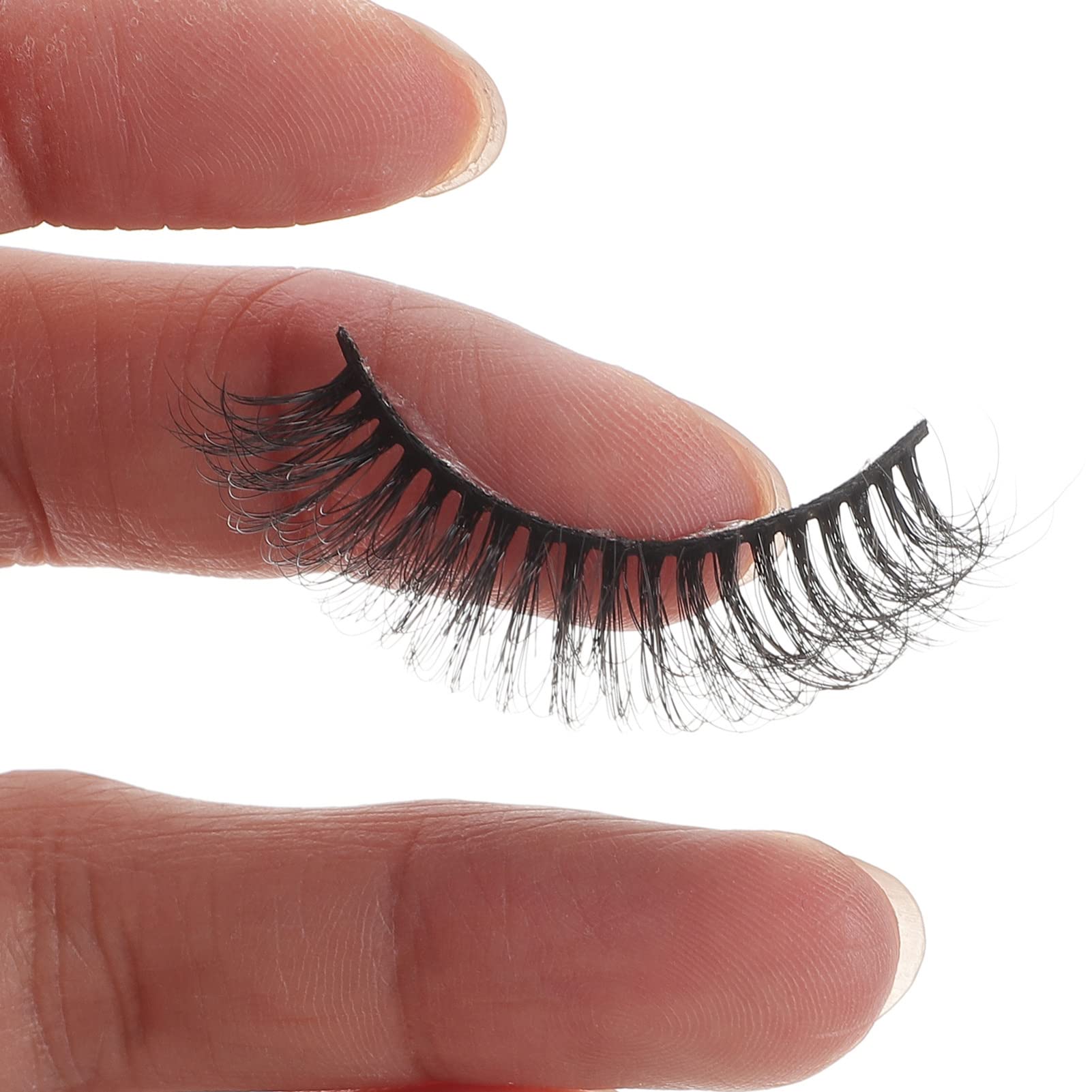 MAGICLULU 4 Set Di Ciglia Finte Complete Ciglia A Grappolo Soffici E Sottili Per Donne Accessorio Per Il Trucco Dallaspetto Naturale 10 Paia*4