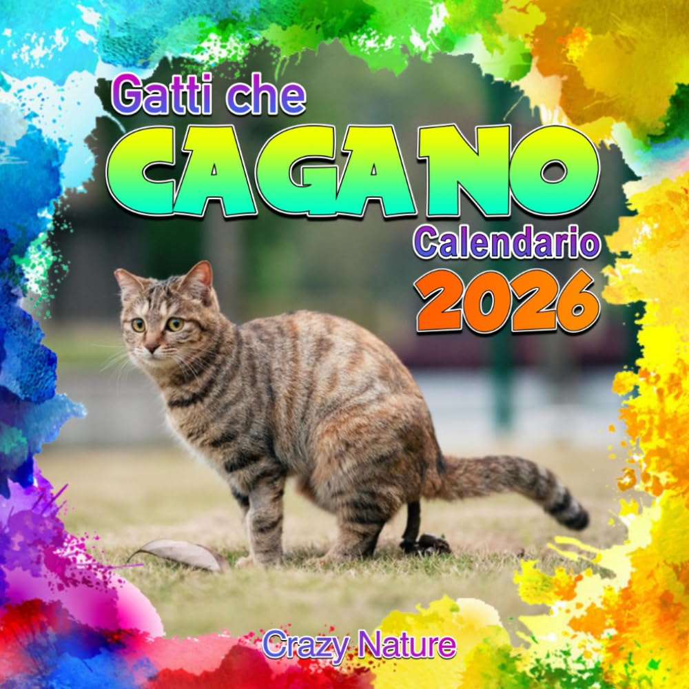 Gatti che cagano: Calendario 2026