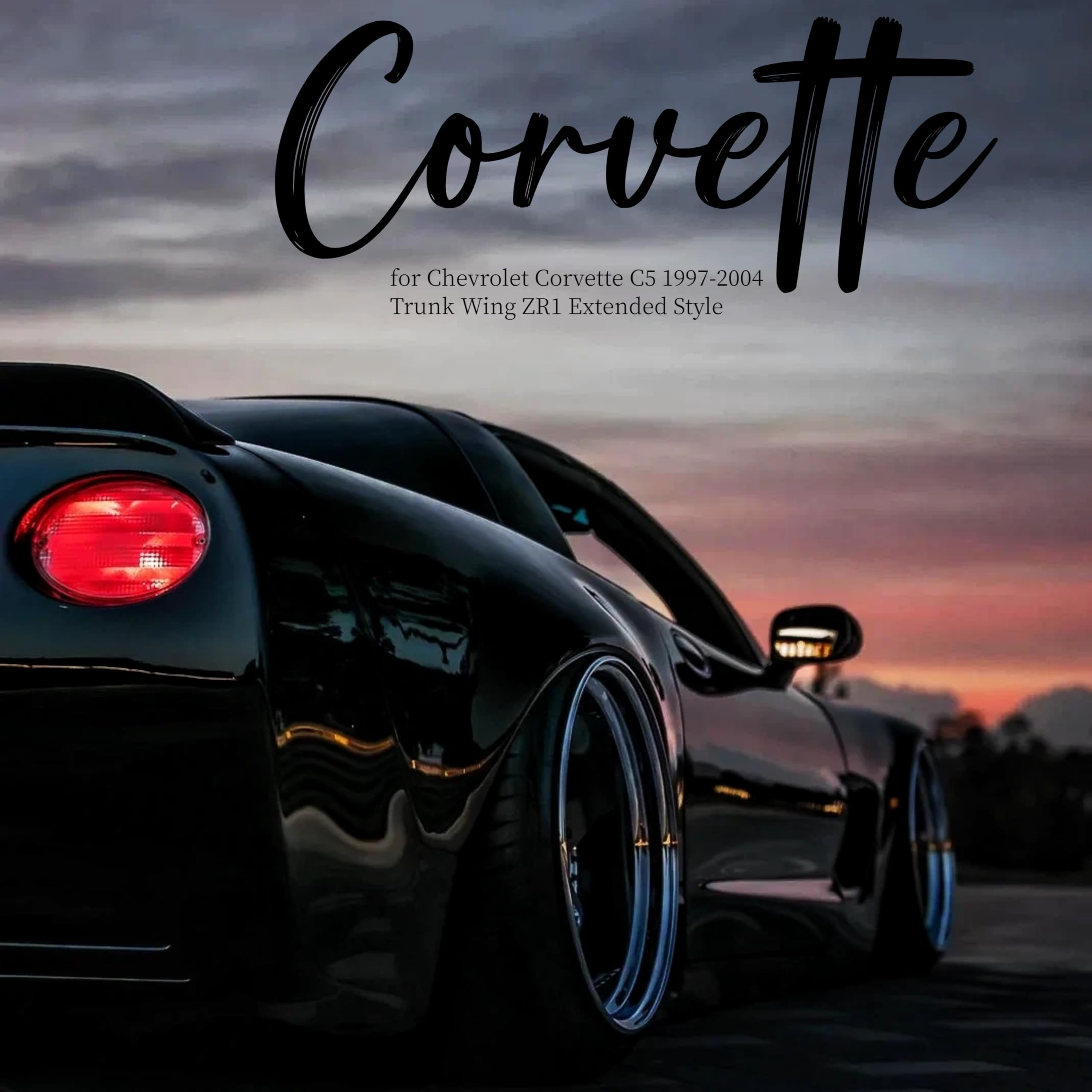 コルベットc5 リアスポイラー Amazon | 1997-2004 シボレー コルベット C5 全モデルの交換用 | ZR1