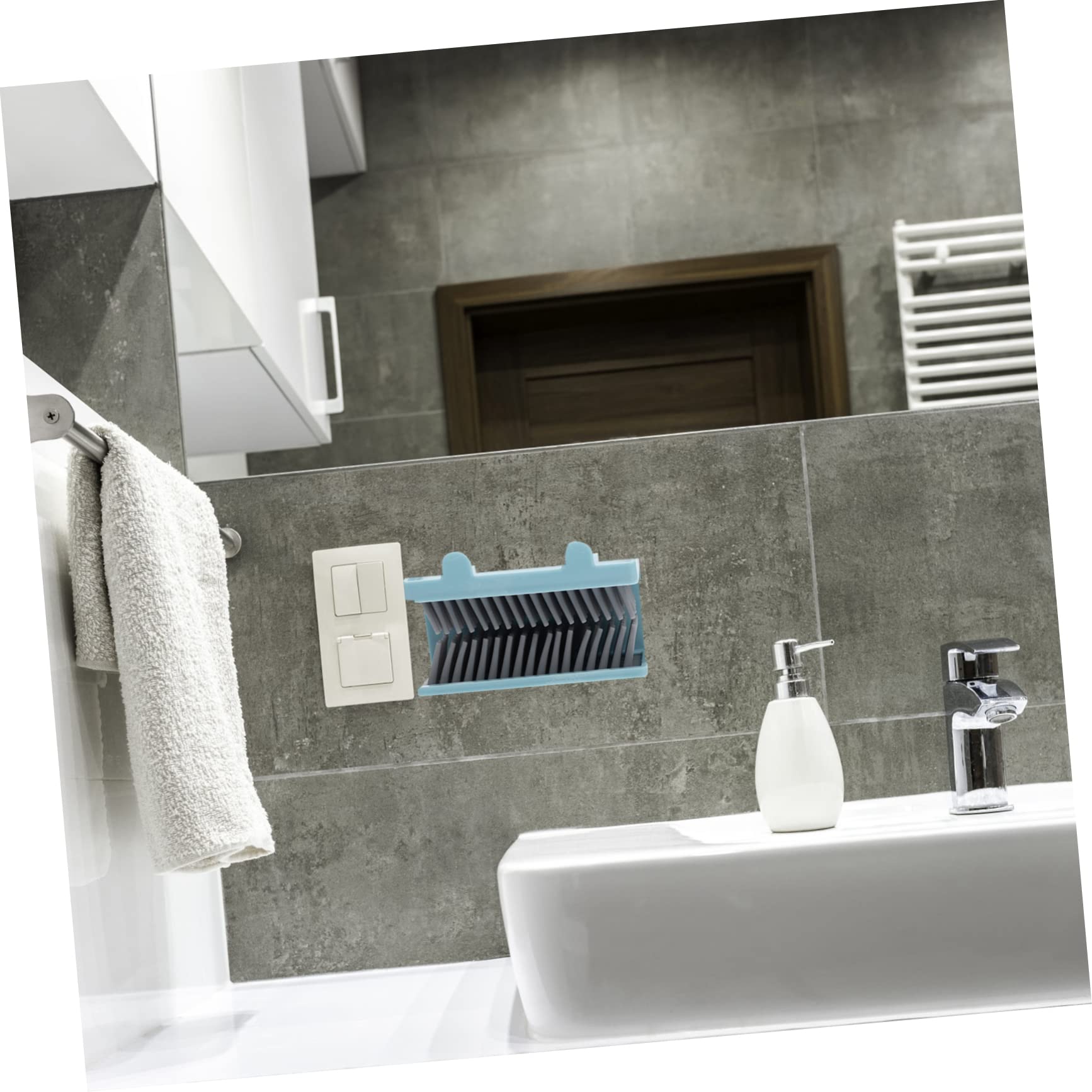 Hemobllo 3piezas Colector De Cabello De Silicona para Ducha Recogedor De Pelo Montado Pared Atrapador De Cabello para Baño Fácil Instalación Superficies Lisas Diseño Moderno
