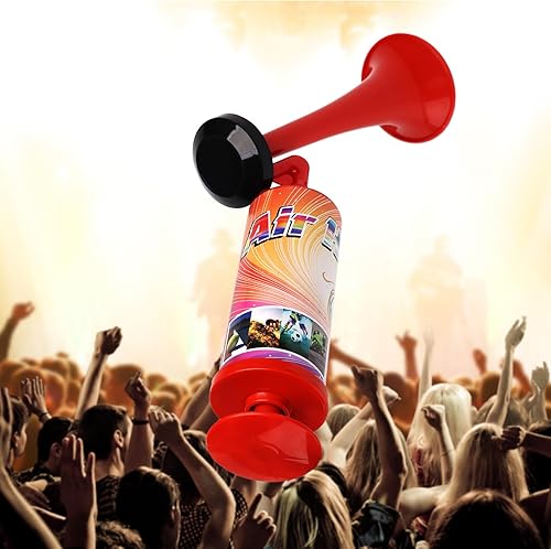 Miniatura 4 de Bocina de aire de barco para seguridad para animales salvajes Bocina de bomba de aire portátil Bocina de seguridad para deportes y señal marina,