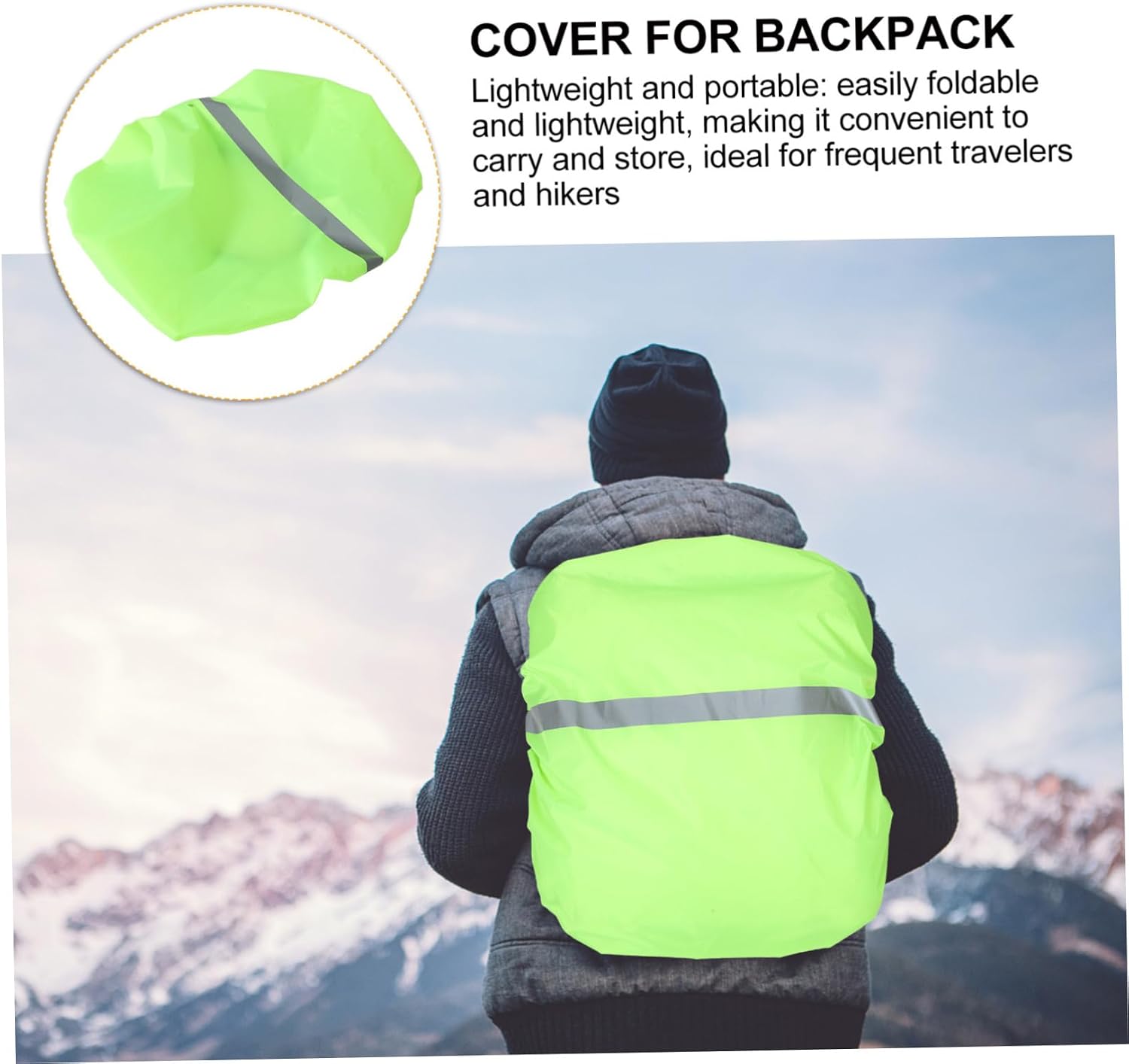 SUPVOX Back Rain Cover Outdoor Back Waterproof Bag Rain Cover Back Fondant ing Pin Cover Sprinkler Cover Rain