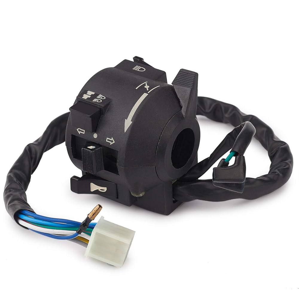 ドラグハートセット Amazon | DKMOTORK 0031 7/8インチ 5機能 オートバイ 左ハンドル