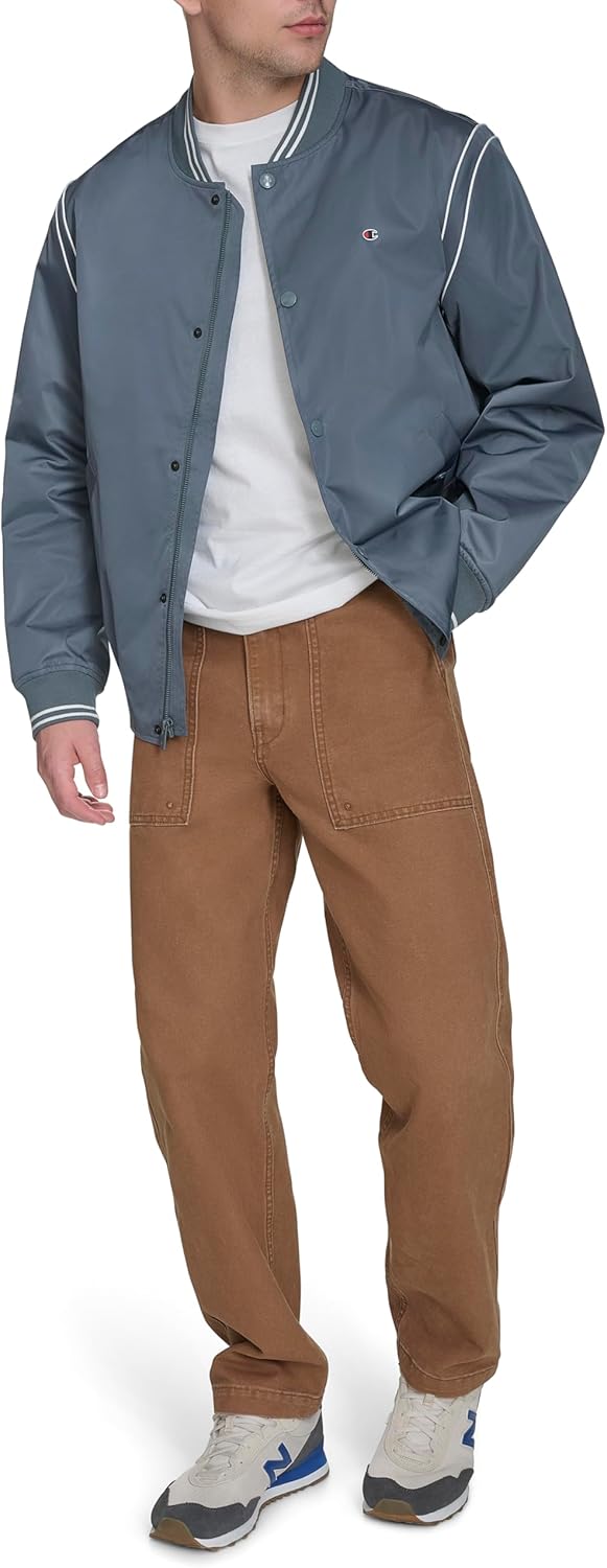 Champion Men's Lightweight Varsity Bomber Jacket - Image 2