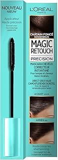 L'Oréal Paris Mascara Précision Hair Correction Blancs, Magic Retouch, Dark Brown (Dunkelbraun), 8 ml