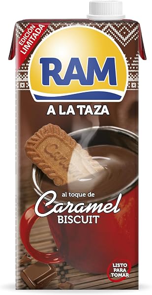 RAM Chocolate a la taza al toque de CARAMEL BISCUIT 1L - 1