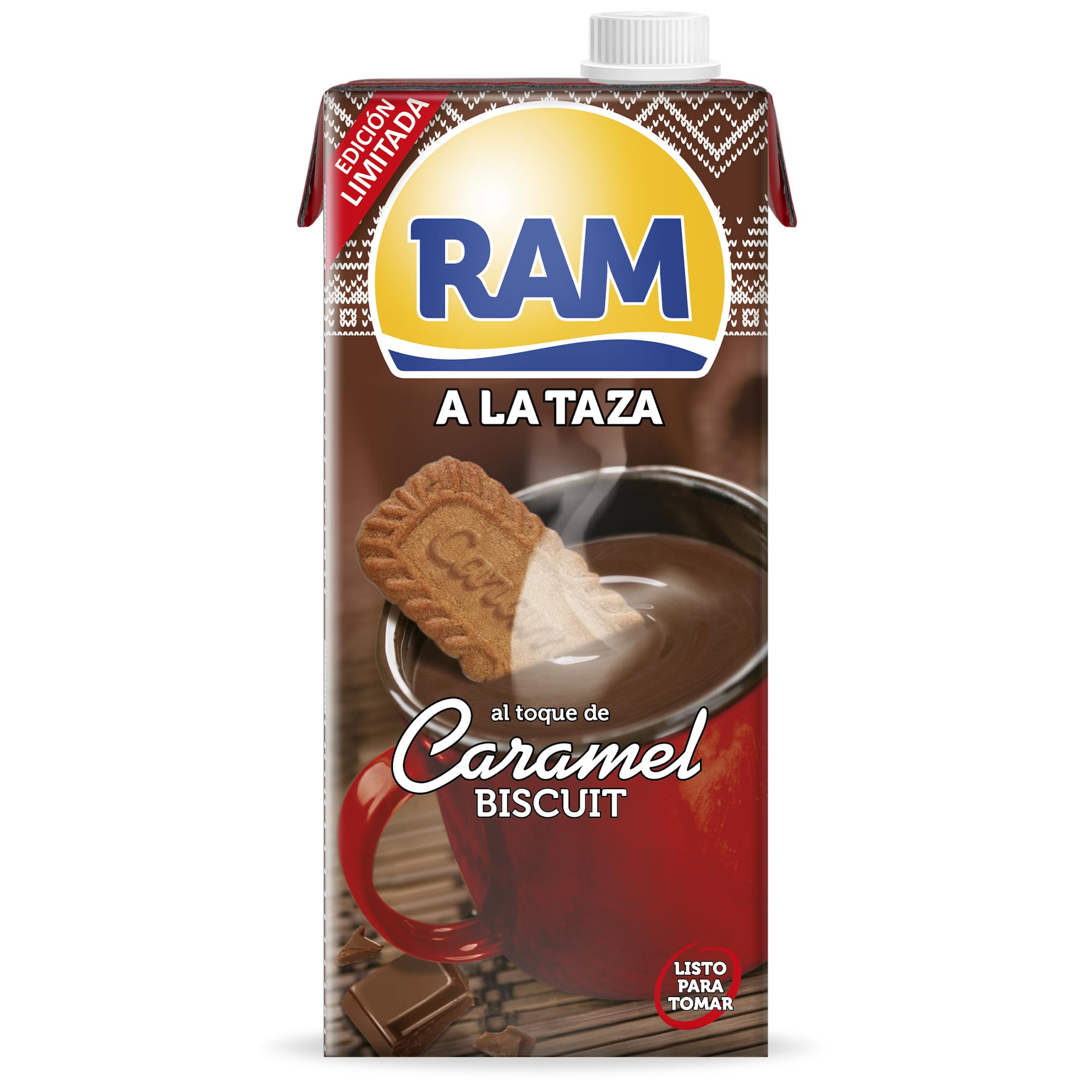 RAM Chocolate a la taza al toque de CARAMEL BISCUIT 1L