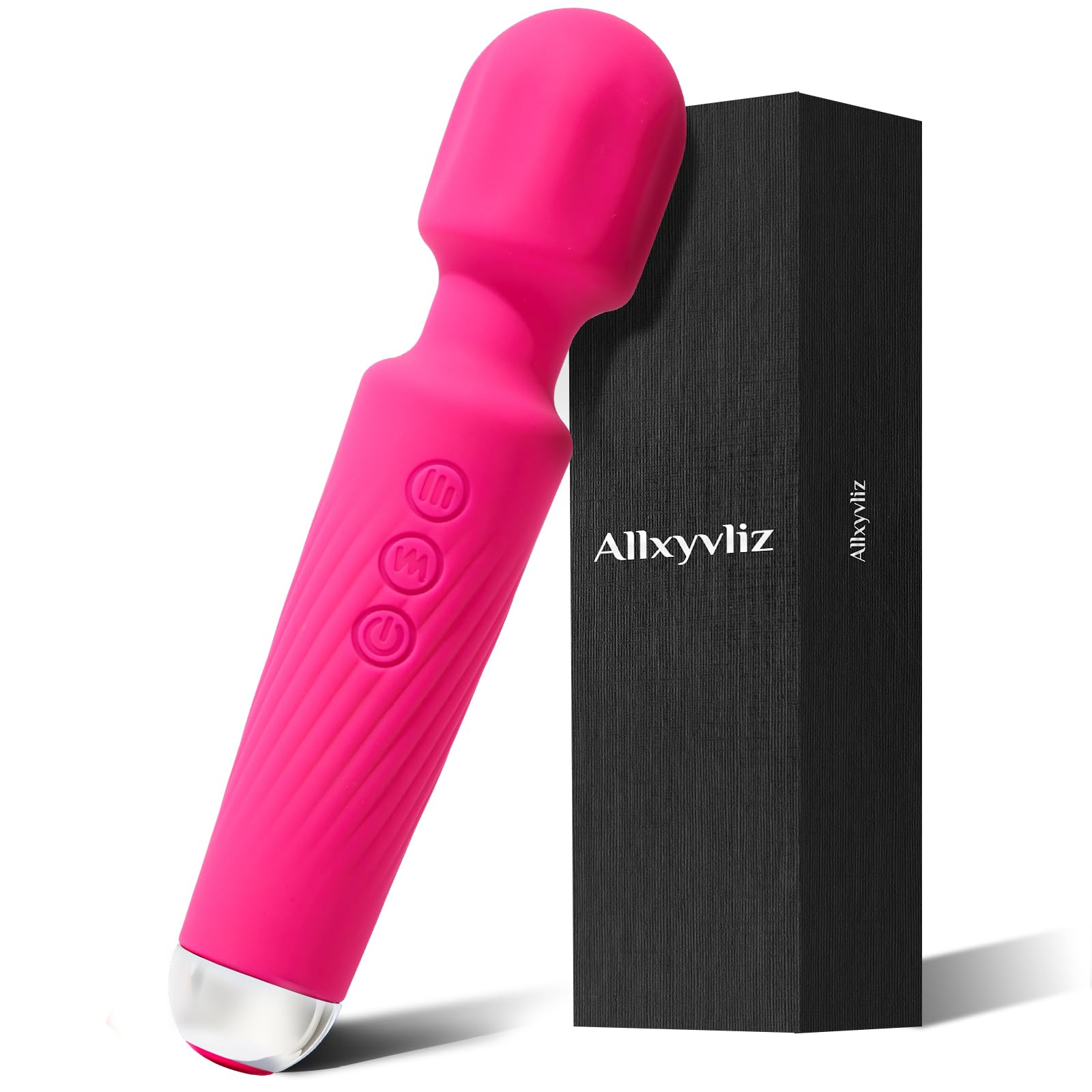 Vibrator Wand Vibrators Sex Toys Vibrator Dildo for Women Adult Toys with 20 Patterns 8 Speeds USB Rechargeable
