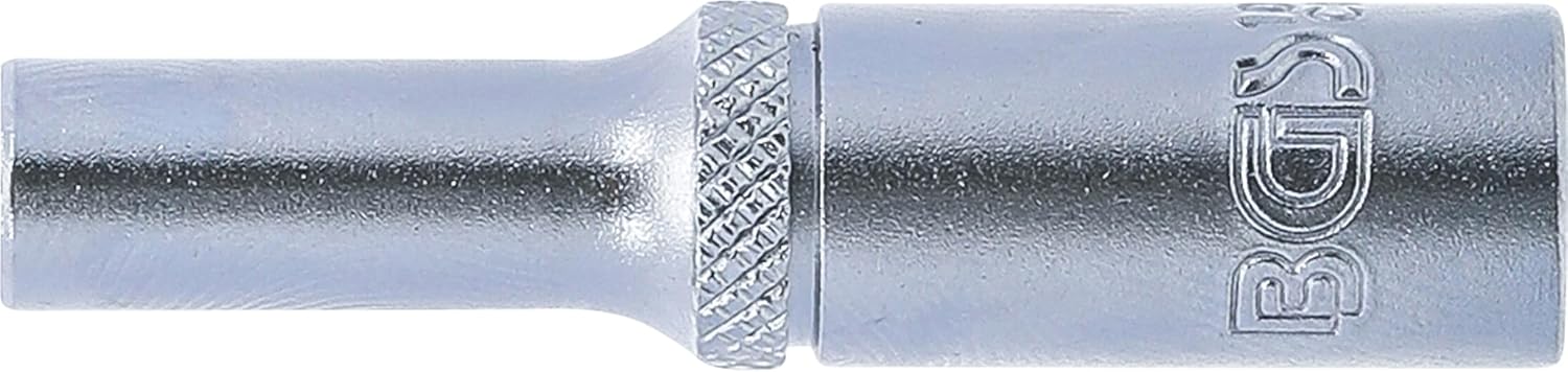 BGS 10155 | Socket, Gear Lock, deep | 6.3 mm (1/4") Drive | 5 mm