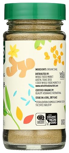 Miniatura 5 de 365 by Whole Foods Market, Salvia orgánica, 1.23 oz
