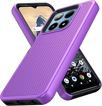 Ailiber for Boost Summit 5G Case, Screen Protector, Dual Layer-Purple