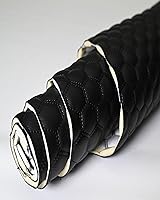 Vista 3 de Tela de espuma acolchada de vinilo con tapicería de espuma de 3/8 de pulgada para forro de automóviles, paneles de puertas, botes y asientos. Forro