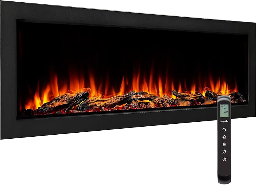 Amazon.com: SimpliFire Forum 55-Inch Outdoor Electric Fireplace