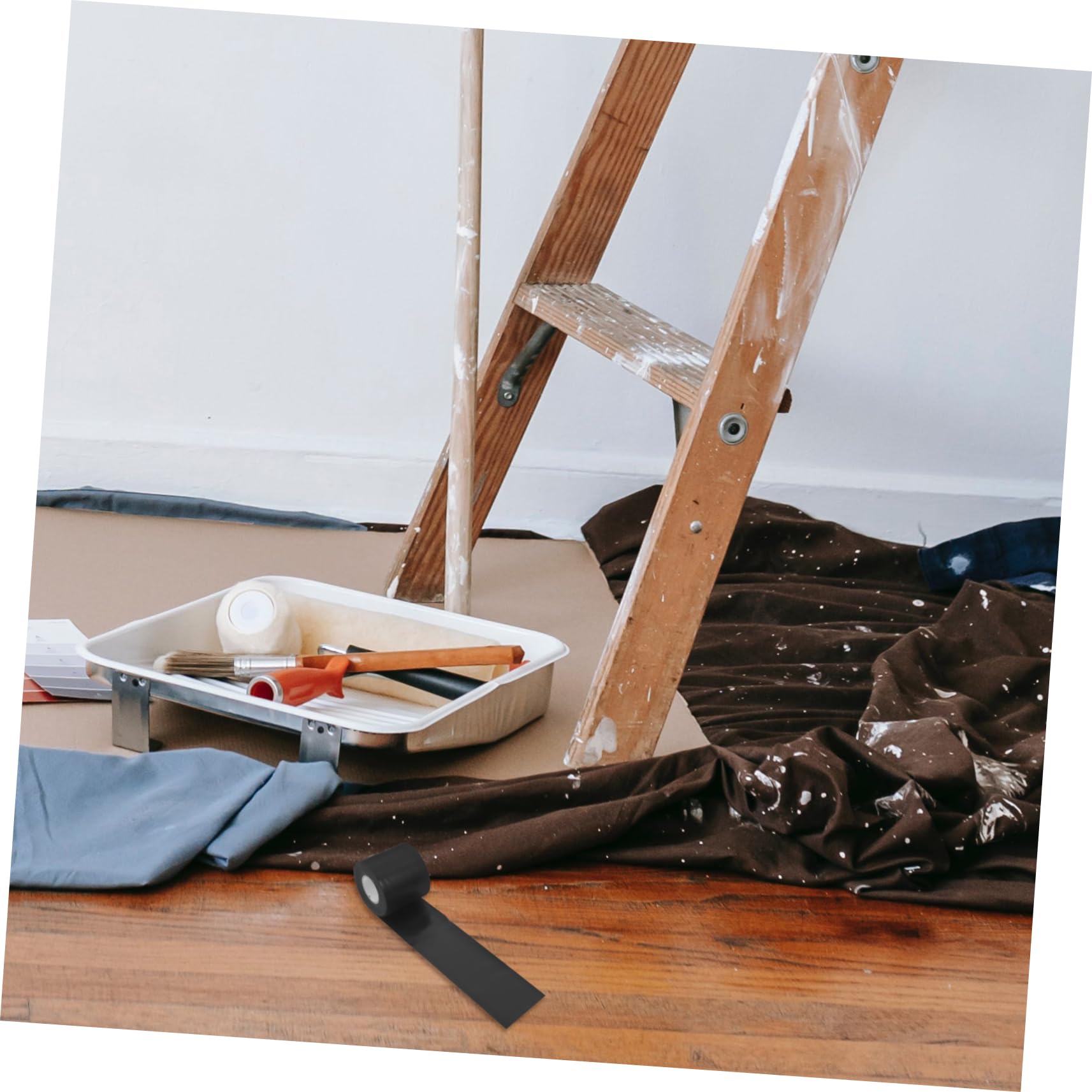 Mobestech 1 Roll Air Conditioning Duct Tape Insulation Tape for Outdoor Pipes Automotive Tape Air Conditioner Window Seal Tape Weather Sealing Tape Waterproof Tape Heat Tape Black PVC