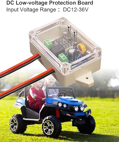 Miniatura 3 de Power Wheels Adaptador de batería para Ryobi 18V ONE+, adaptador de inversor de batería de rueda de potencia mejorado 14AWG con interruptor y módulo
