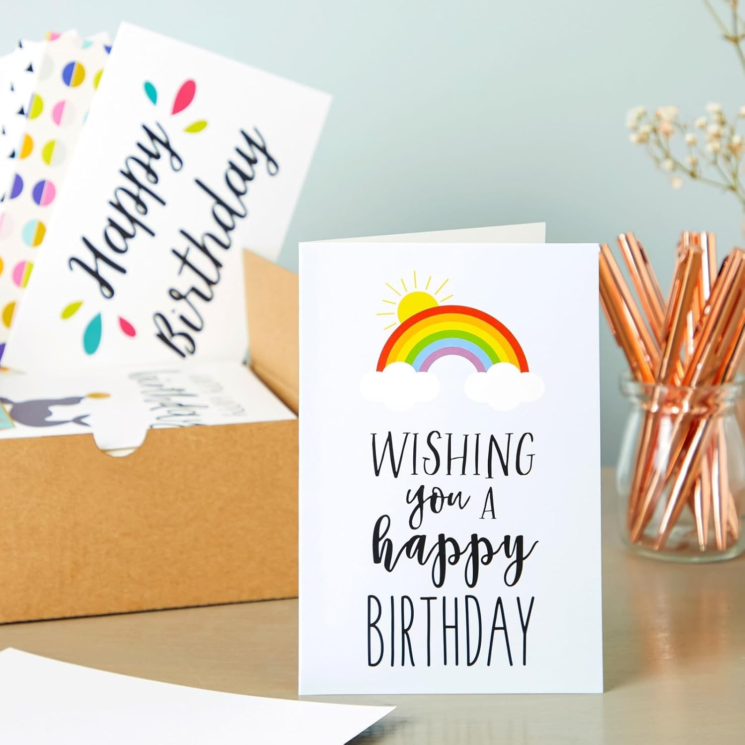 BEST PAPER GREETINGS Assorted Greeting Cards - 48-Pack, Multicolor, Blank Inside, 4 x 6 In - Multi Occasion Cards for Birthday, Wedding & Thank You - Image 2