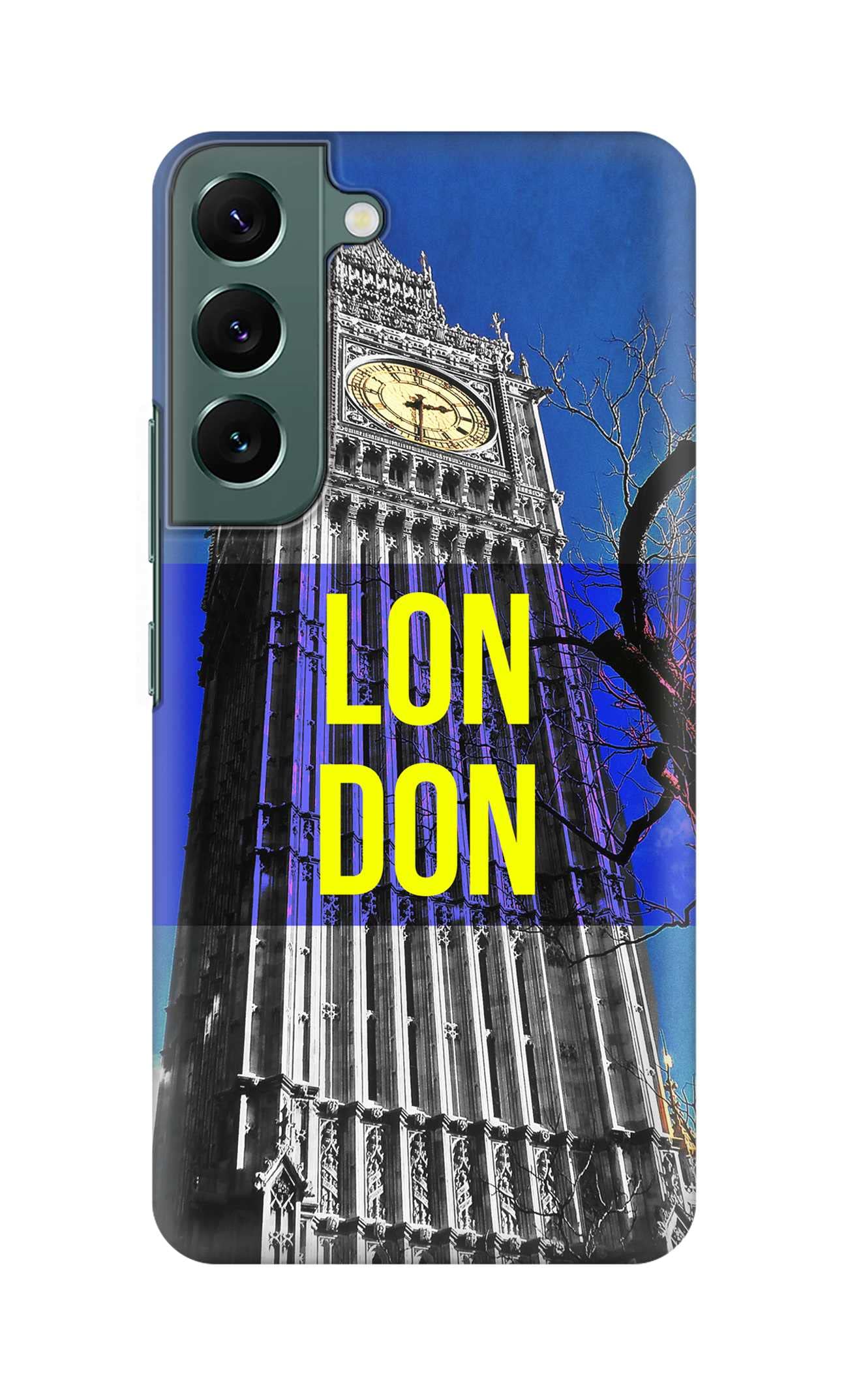 Case Compatible with Samsung Galaxy S22 5G Slim Snap Classic Series Phone Cover Hard PC Shield Matte Finish Print [Designed Case for Samsung Galaxy S22 5G] - London - Big Ben