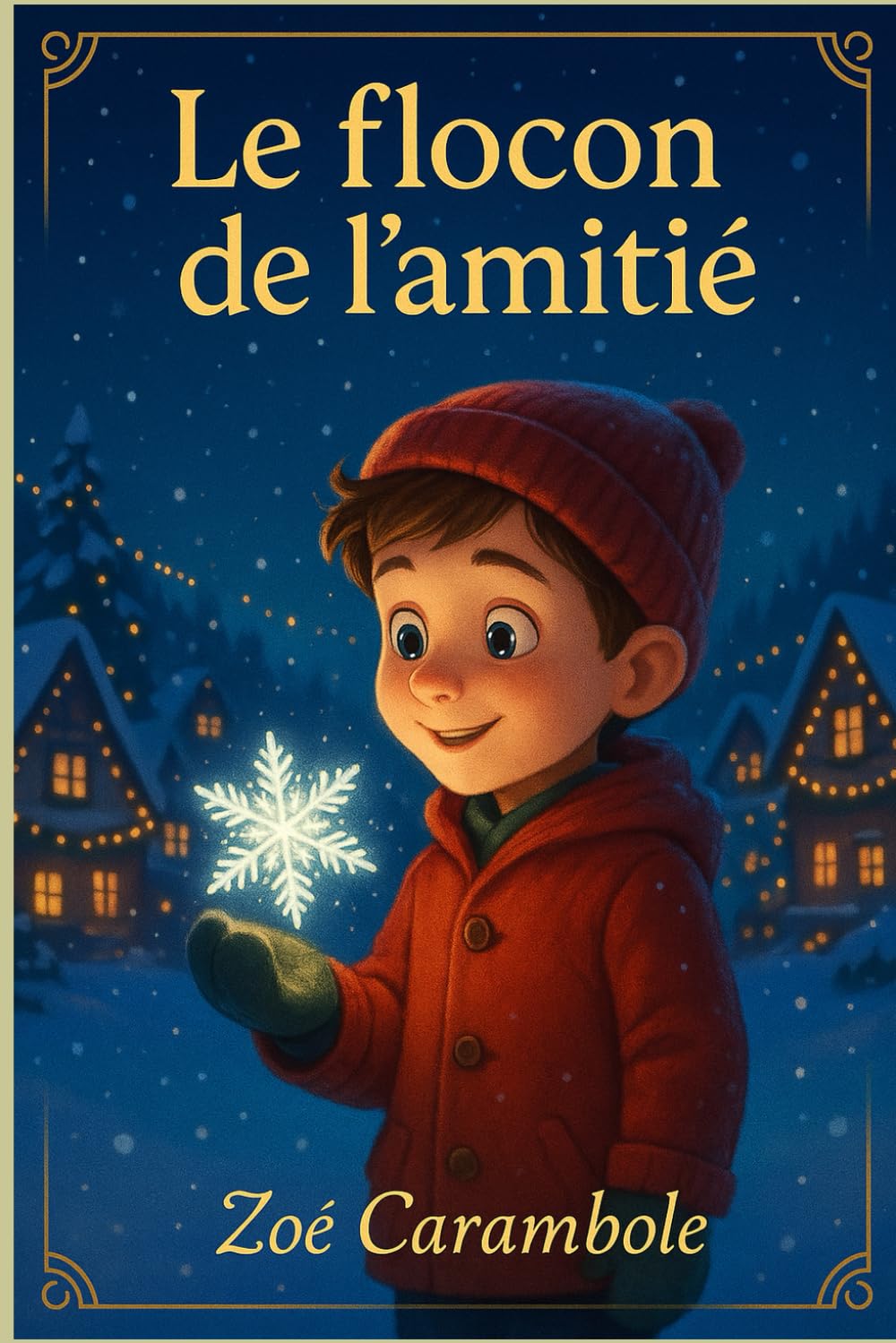 Le flocon de l'amitié: Un conte de Noël féérique sur la gentillesse et la magie du partage