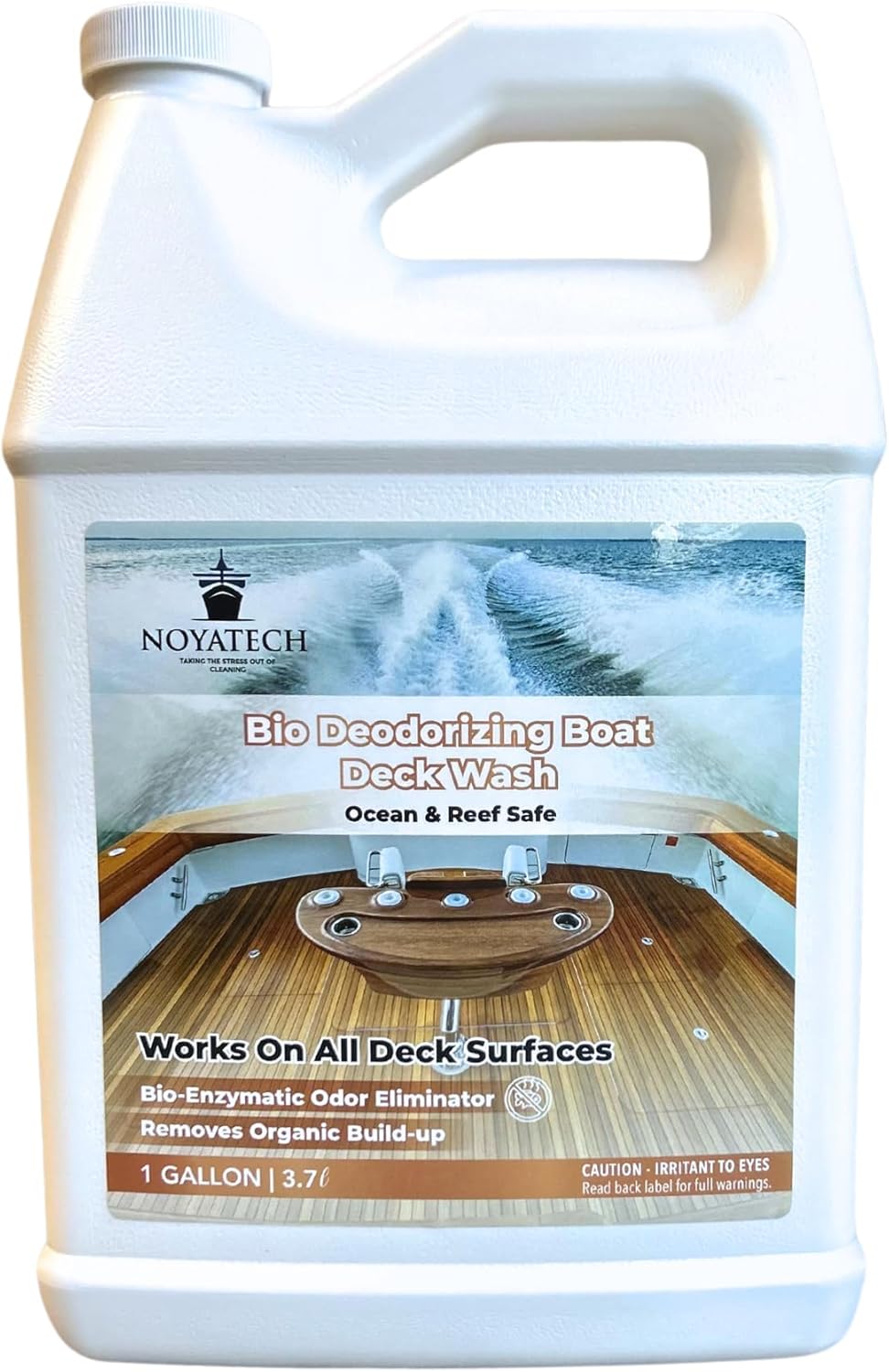 NOYATECH BioDeodorizing Boat Deck Cleaner and Hull Wash. The Boater’s