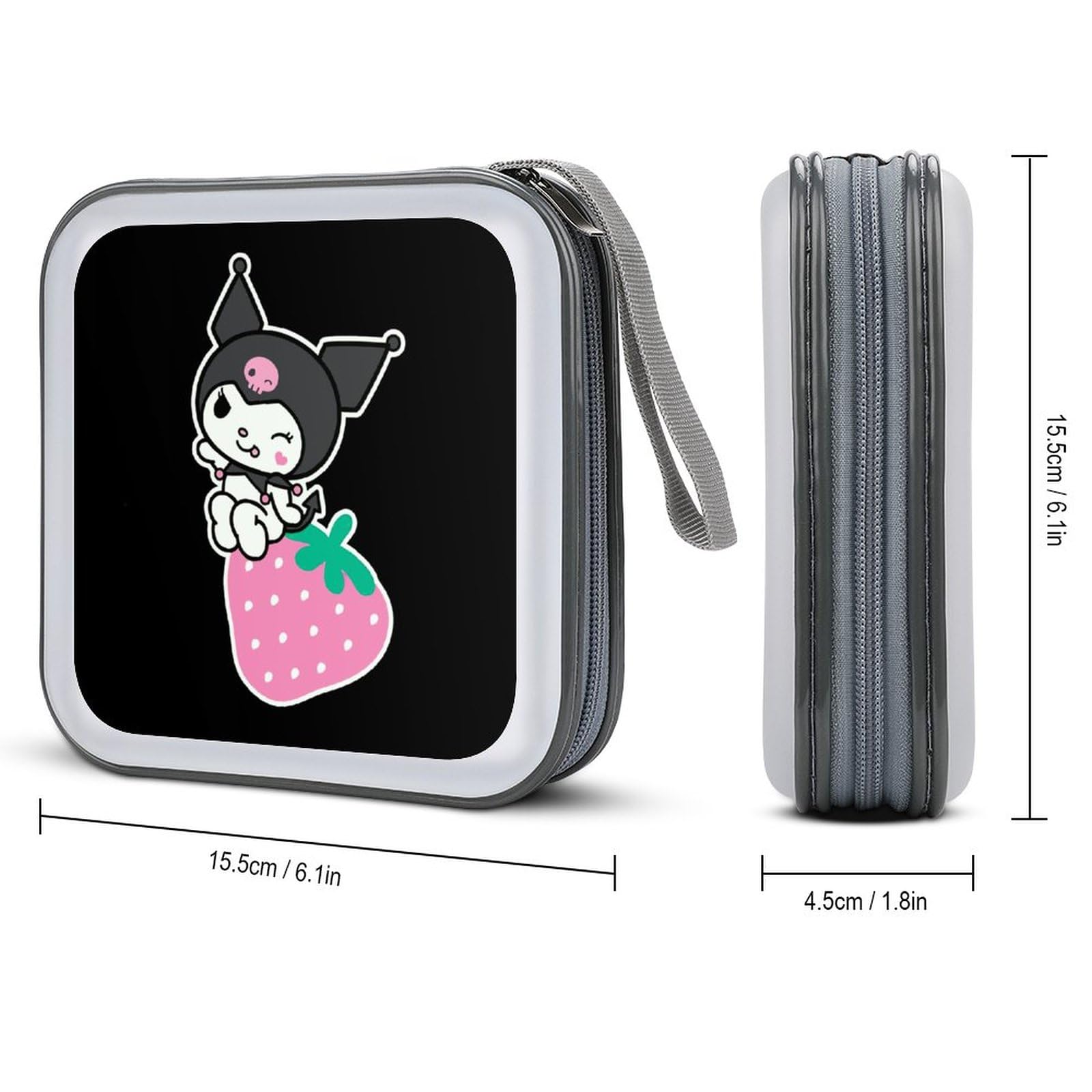 Amazon.co.jp: クロミ ちゃんディスクケース CD DVDケース CDボックス