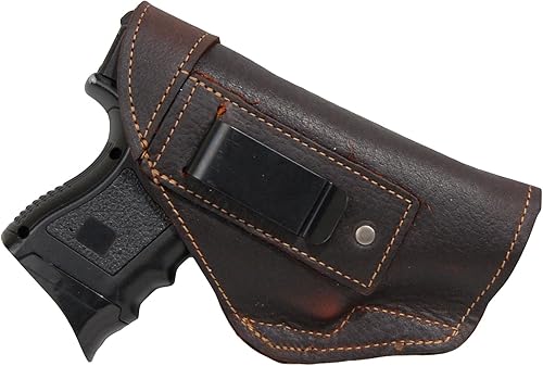 Miniatura 2 de Barsony 40 45 - Funda de piel para cámara compacta y compacta (0.354in, 40 45), color marrón