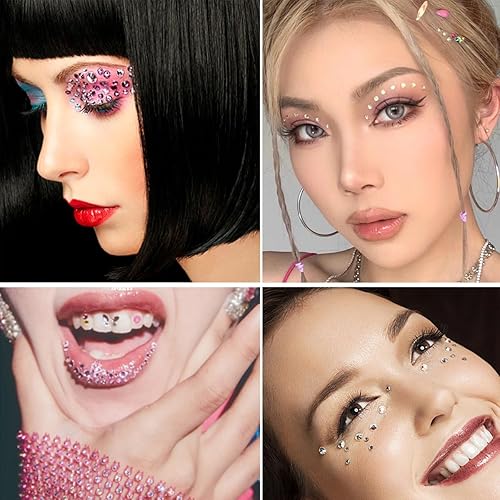 Miniatura 5 de 5000 diamantes de imitación de resina con parte trasera plana, 0.079 in, 0.118 in, 0.157 in, 0.197 in y 0.236 in, parte trasera plana para arte de