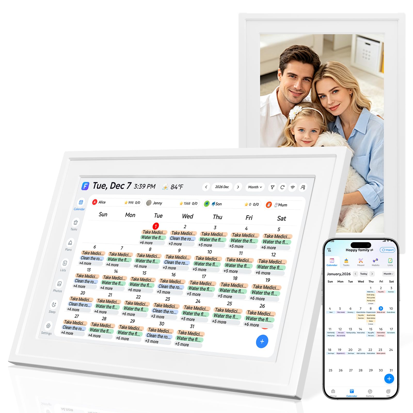 YINOCHE Smart Digital Calendar