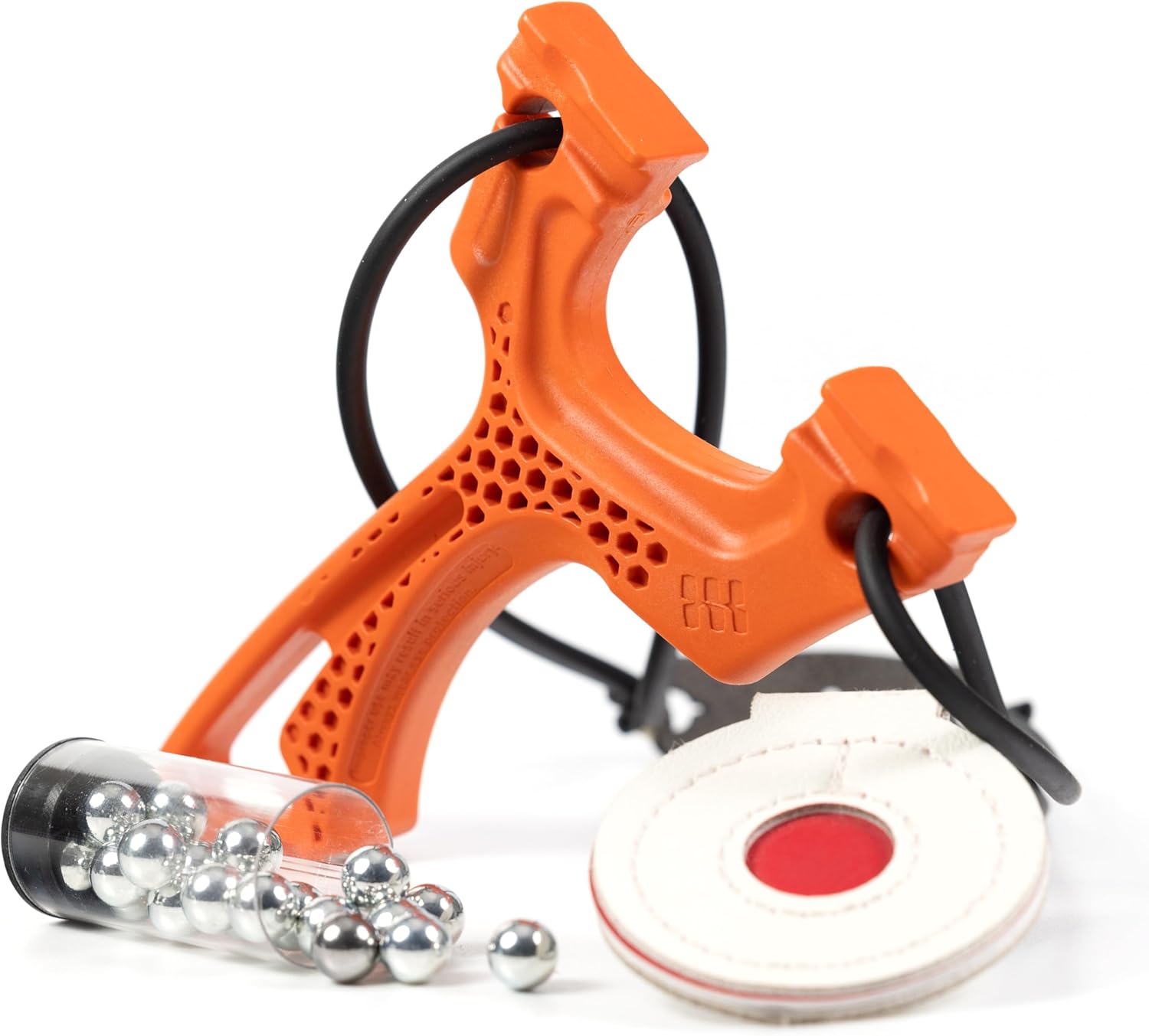 SimpleShot Torque Slingshot with Target, Ammo, and Looped Tube Bands for Professional Target Shooting Precision Sling Shot
