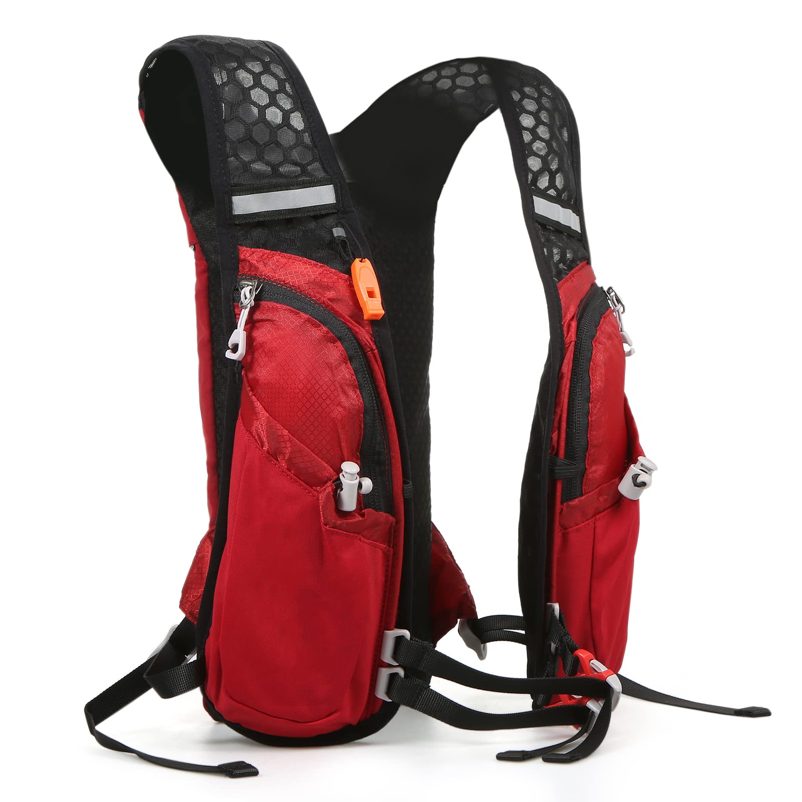 Zaino Idratazione 5L Lixada Con Sacca 2L – Leggero, Traspirante, Con Strisce Riflettenti Per Corsa E Bici