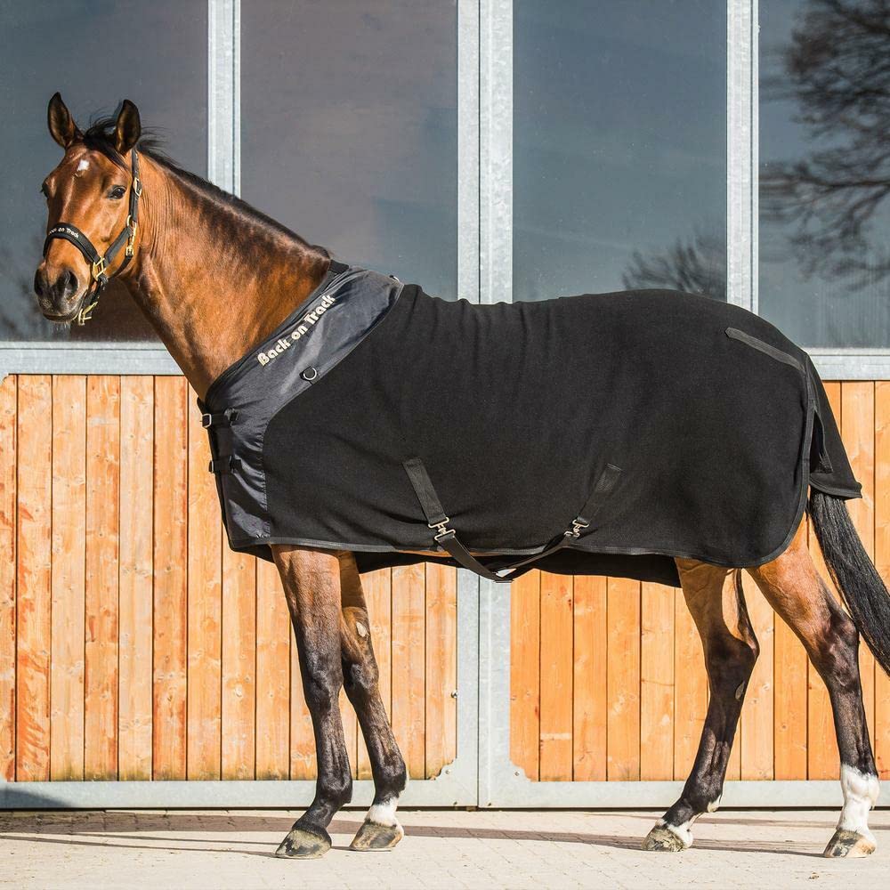 Back on Track Fleecedecke Supreme mit D-Ringen (135 cm)