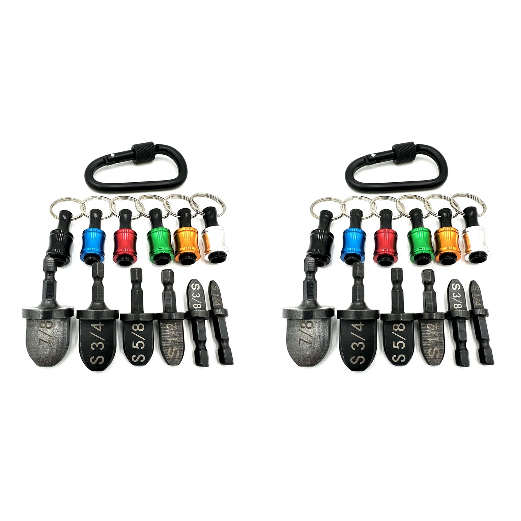 Jnchdghwa As Shown 12X Hvac Swage Tool Hvac Repairing Set,Air Conditioner Copper Tube Expander Swaging Tool Drill Bit Copper Pipe Swage