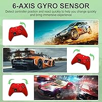 Vista 4 de NINIFEI For Xbox One Controller,Wireless Gaming Xbox Controller Compatible with Xbox Series XS, Xbox One, Windows PC,Red