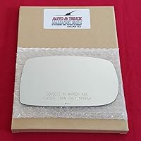 Vista 3 de Repuesto de vidrio de espejo + almohadillas adhesivas para Hyundai Genesis 2010-2016 lado del pasajero – Compatible solo con modelos Coupé