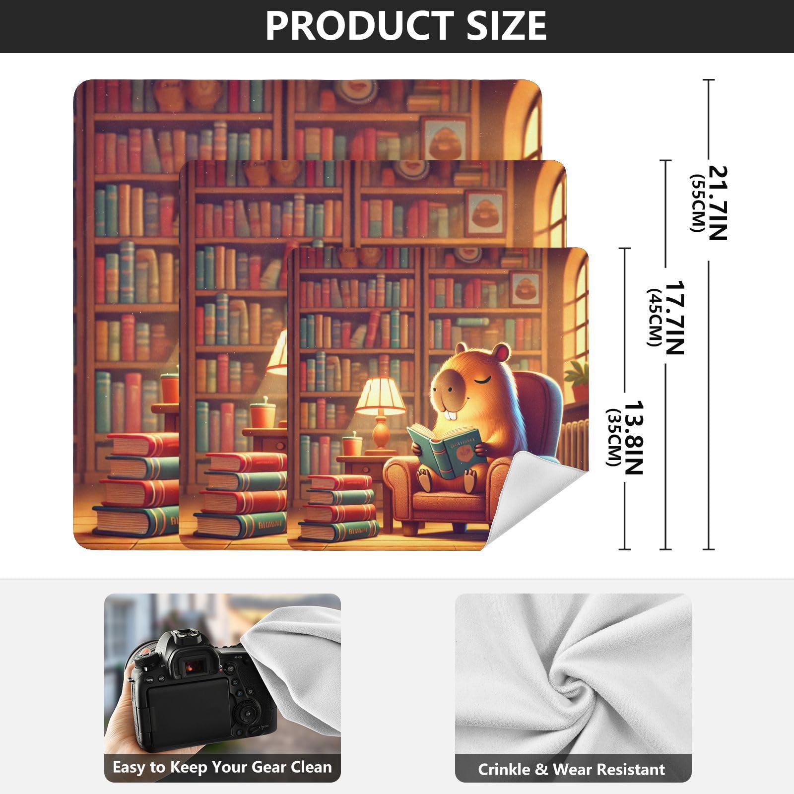 Joko Ivery Capybara Reading Protective Wrap 13.8