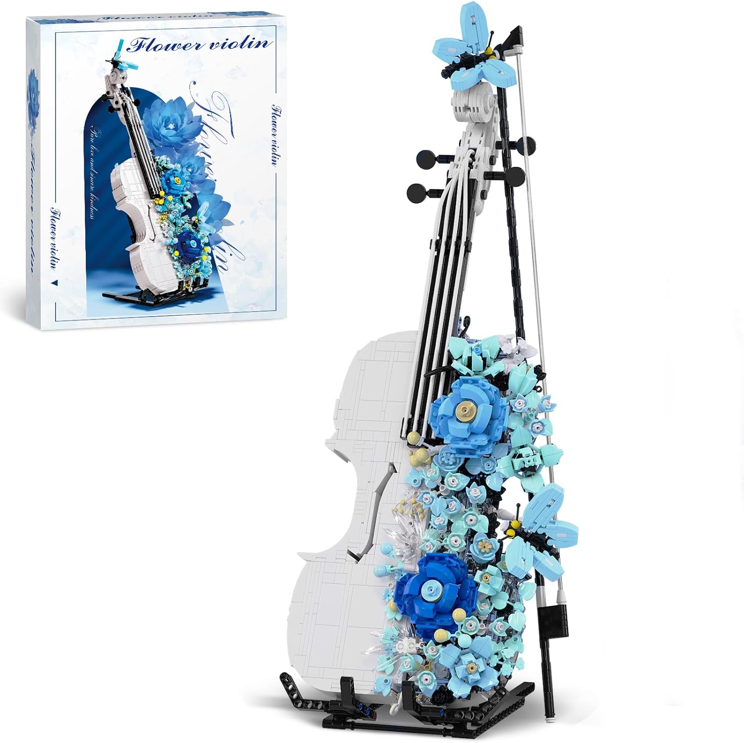 goqi Violin Toy Building Set, 1419 Pieces Musical Togo Ubuy