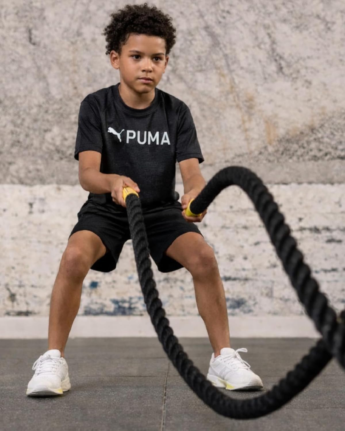 PUMA Boys Youth Dry Fit T-Shirt - Active Performance Short Sleeve Athletic Shirts for Teens (Size: 8-20) - Image 2